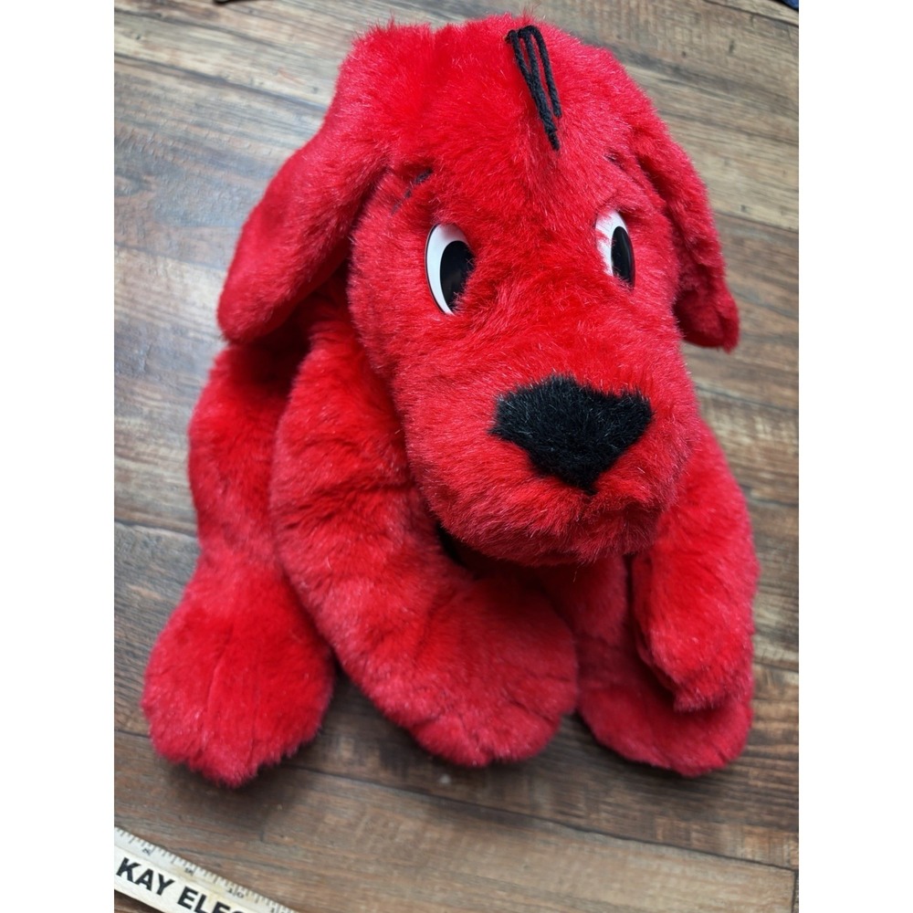 Vtg 1997 Clifford The Big Red Dog Scholastic Sidekicks 20" Stuffed Plush Animal